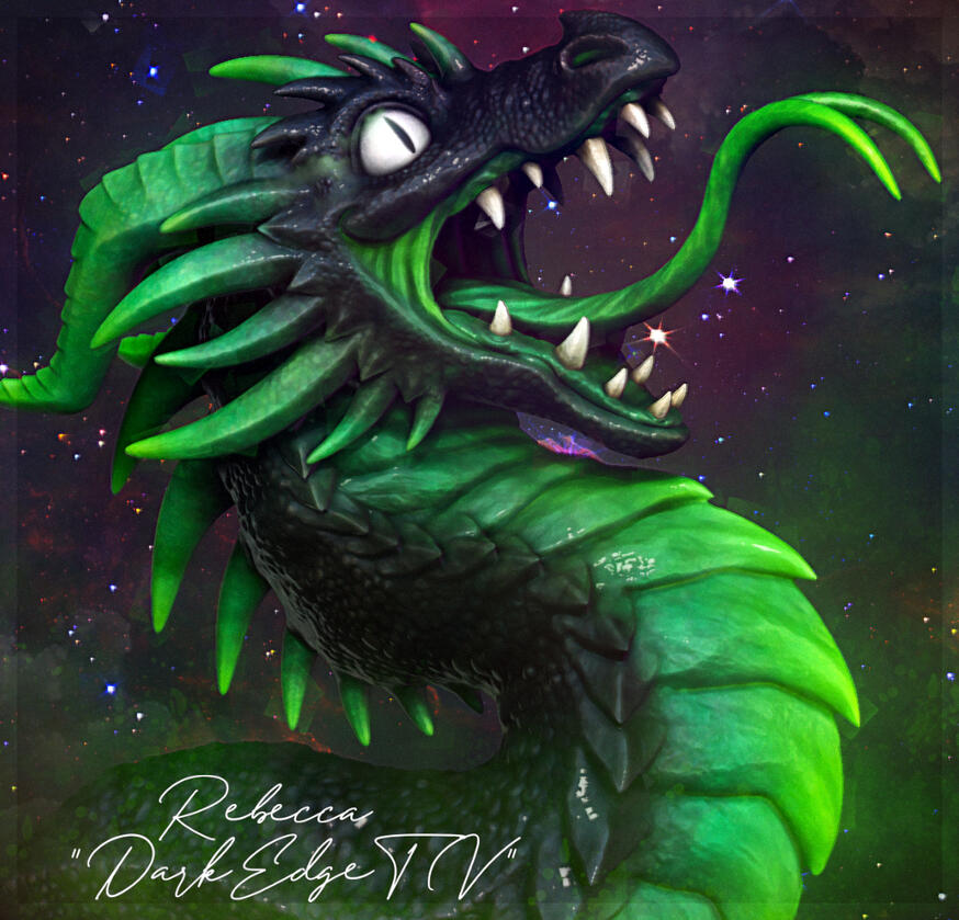 "Funny Dragon", Sparky1J