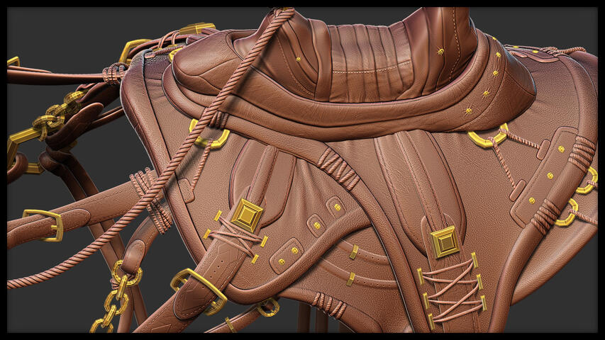 £40/hour HD Saddle Details